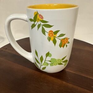 DAVIDsTEA Citrus Fruit Nordic Mug – Lemons Limes Oranges 16oz